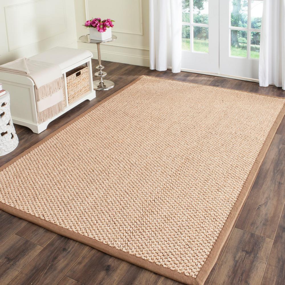 Safavieh Natural Fiber Beige 8 Ft X 11 Indoor Area Rug Nf525b