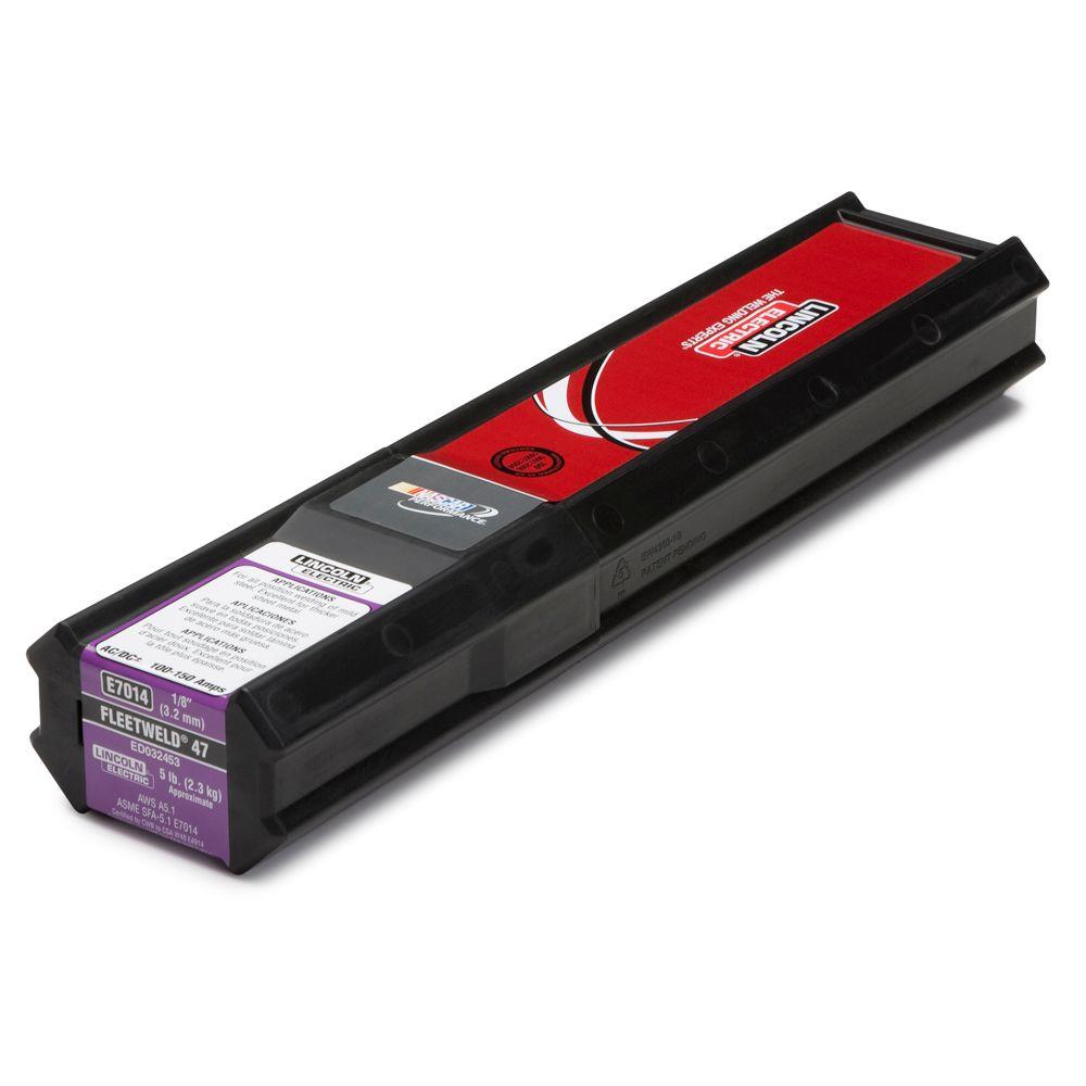 Lincoln Electric 1/8 in. Dia. x 14 in. Long Fleetweld 47RSP E7014