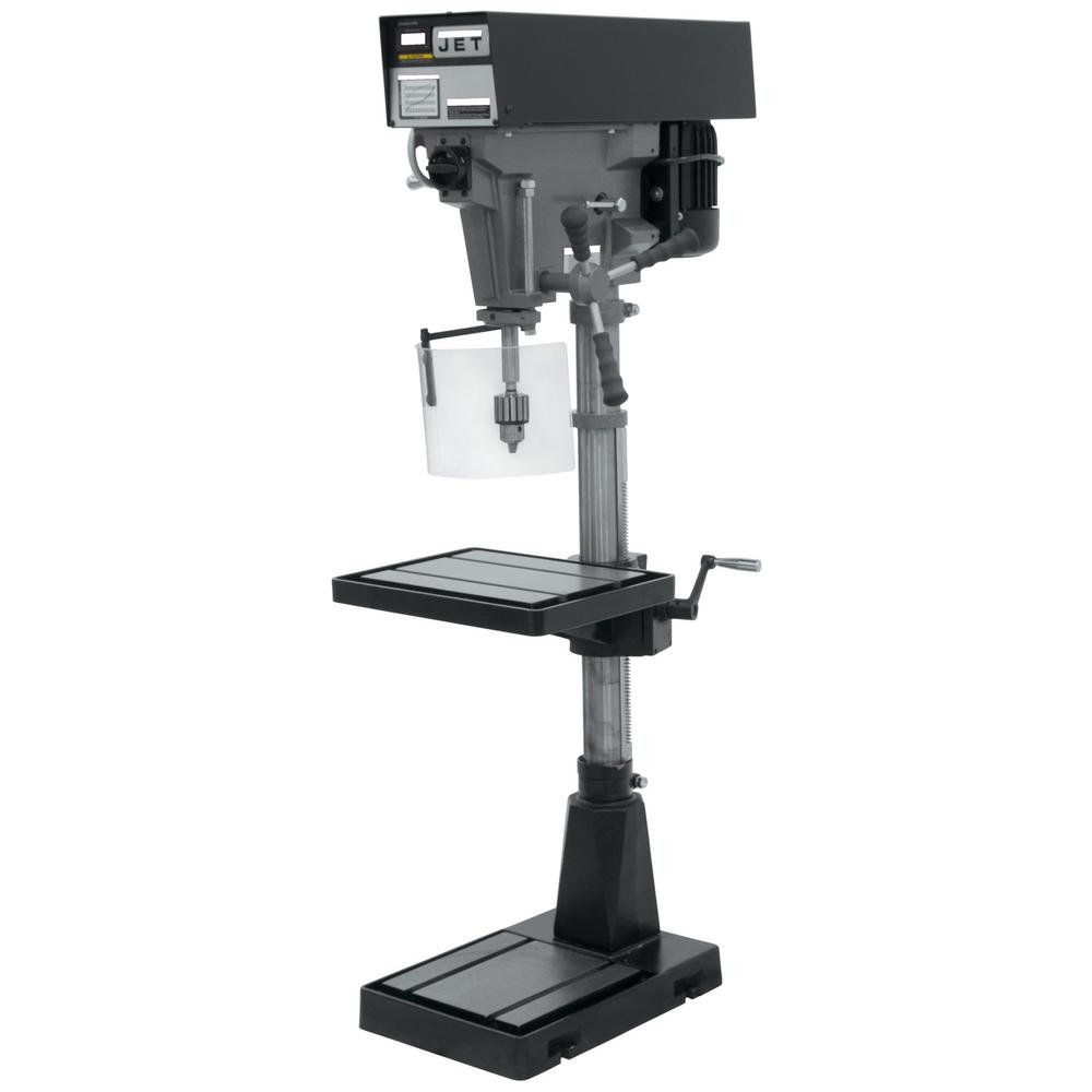 Jet 1 Hp 15 In Floor Standing Drill Press Variable Speed 115