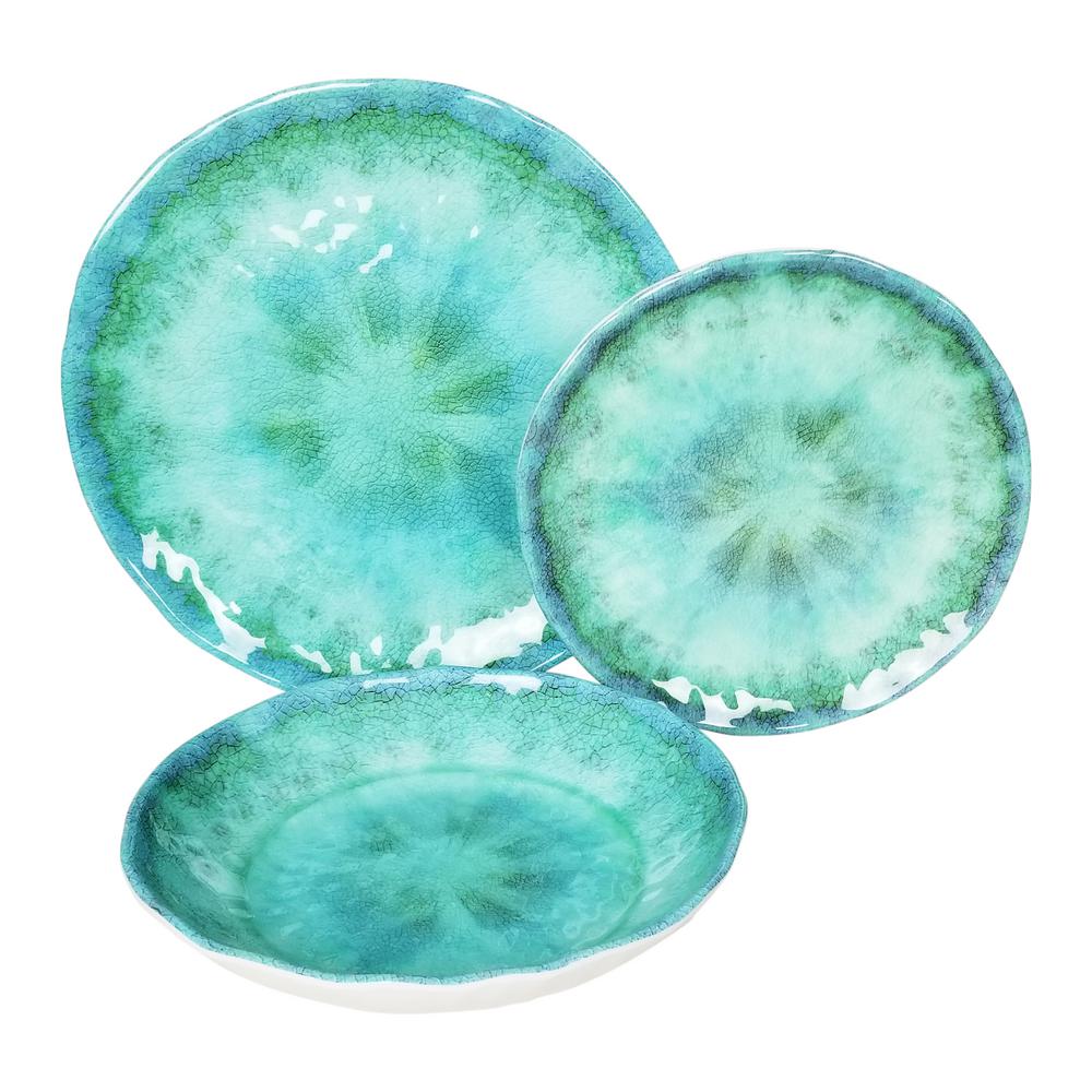 Green Dinnerware Sets Dinnerware The Home Depot