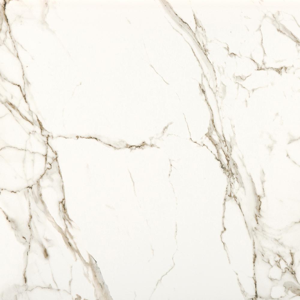 4 in. x 4 in. Ultra Compact Surface Countertop Sample in Entzo Calacatta