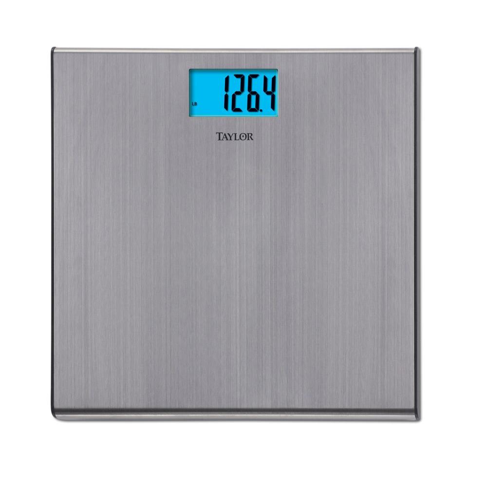 Stainless Steel Bathroom Scales Bathroom Accessories The Home Depot
