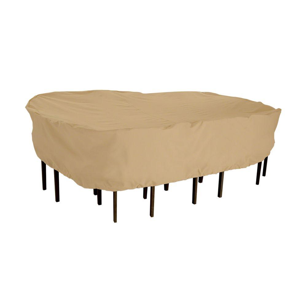 Classic Accessories Terrazzo Rectangular Oval Large Patio Table And Chair Set Cover 58262 Ec The Home Depot - Large Oval Patio Table Cover Classic Accessories Terrazzo Rectangular Oval Large Patio Table And Chair Set Cover 58262 Ec The Home Depot - Large Oval Patio Table Cover