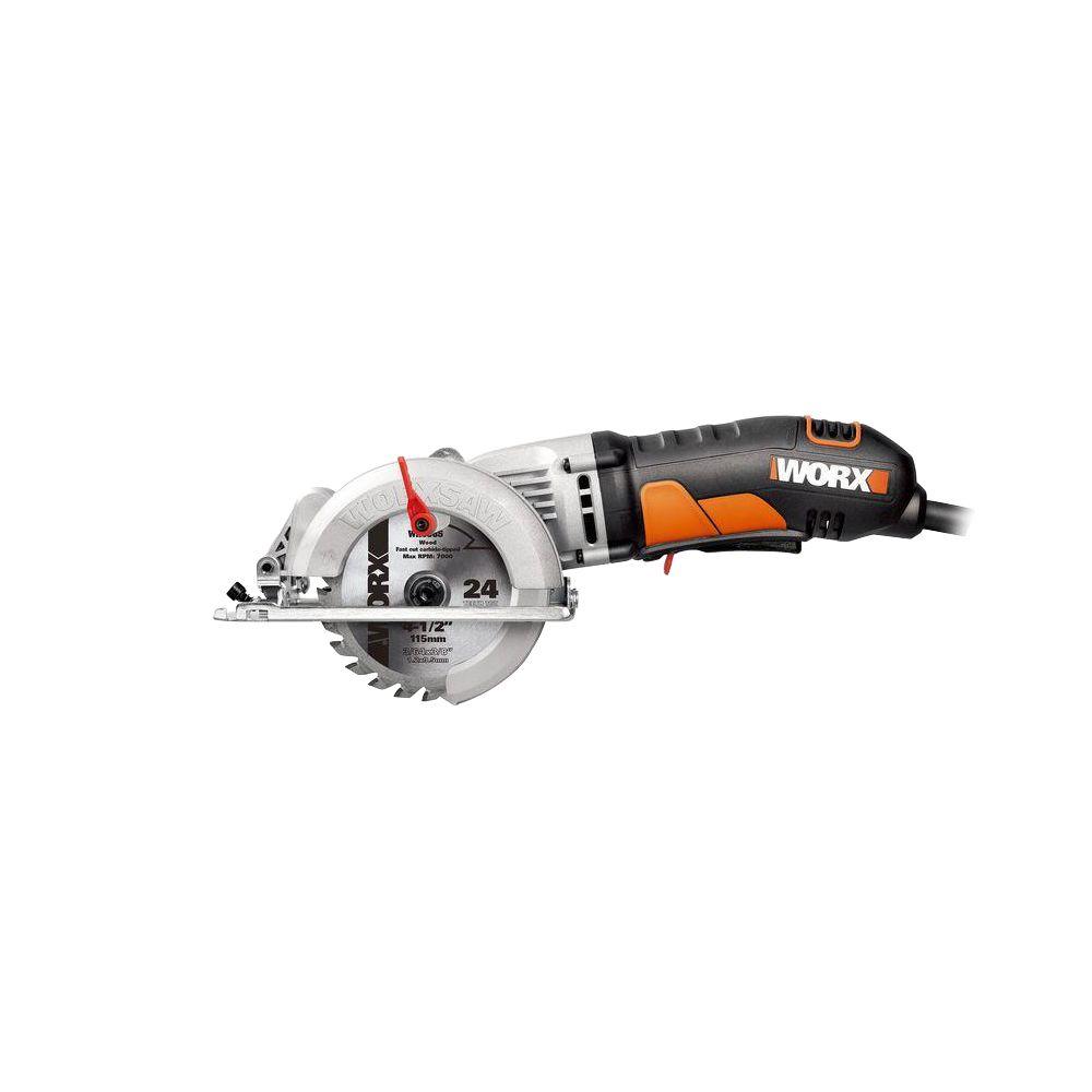 UPC 845534013689 product image for Worx 4 Amp 4-1/2 in. Corded Saw | upcitemdb.com