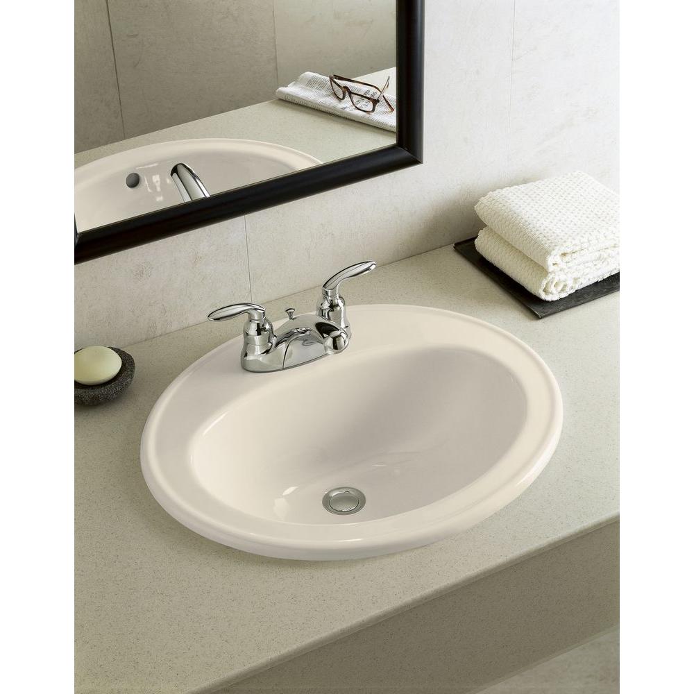 Maxwell Oval 4 Centers Self Rimming Bathroom Sink Gerber Plumbing