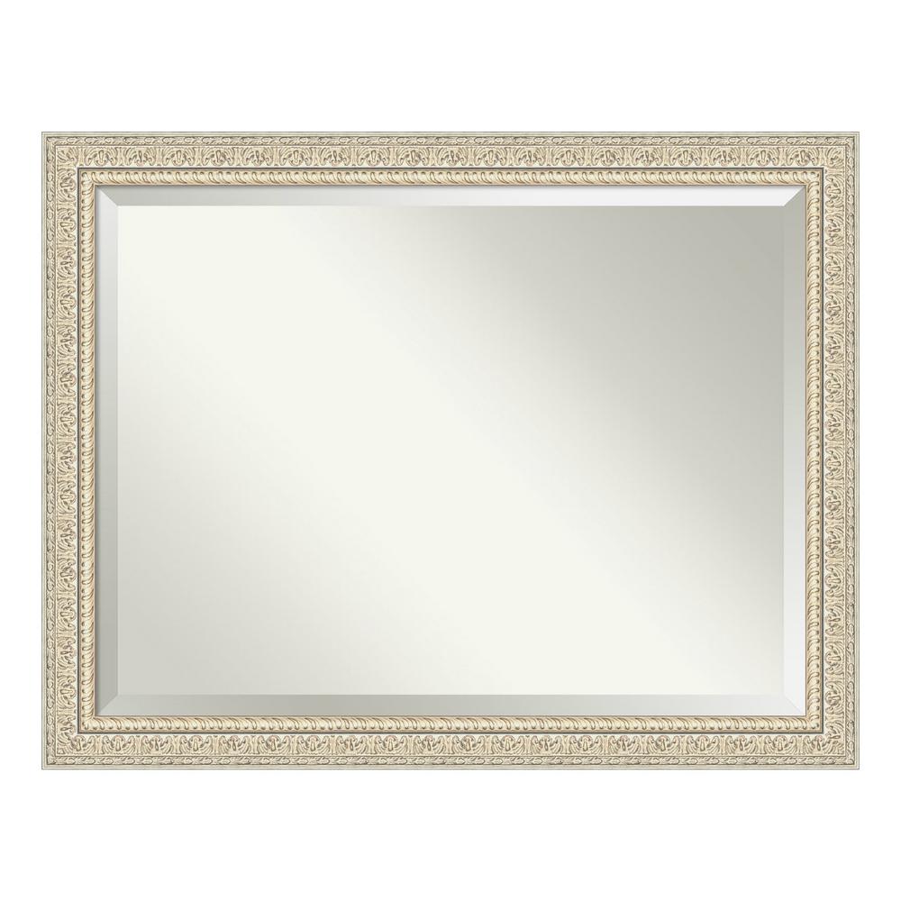 Amanti Art Fair Baroque Cream Bathroom Vanity Mirror