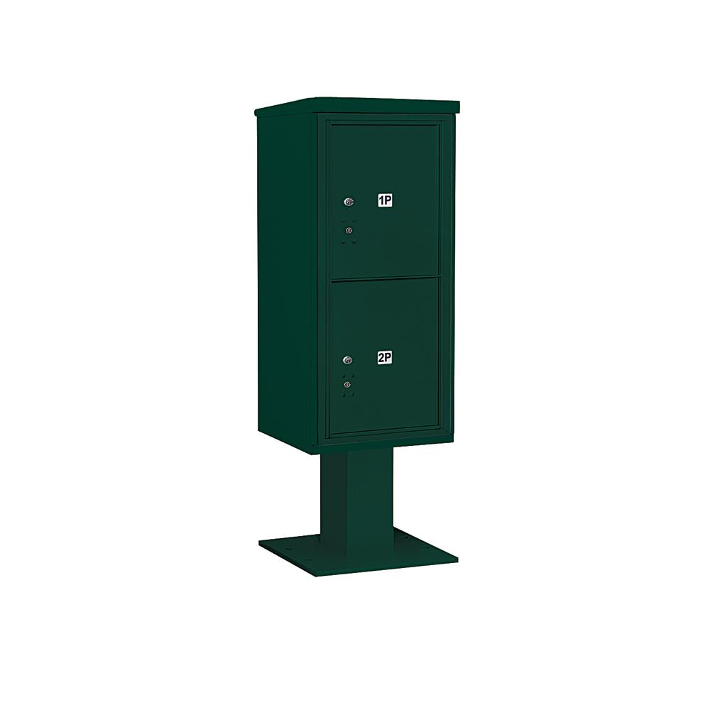 Gibraltar Mailboxes Elite Large Premium Steel PostMount Mailbox in