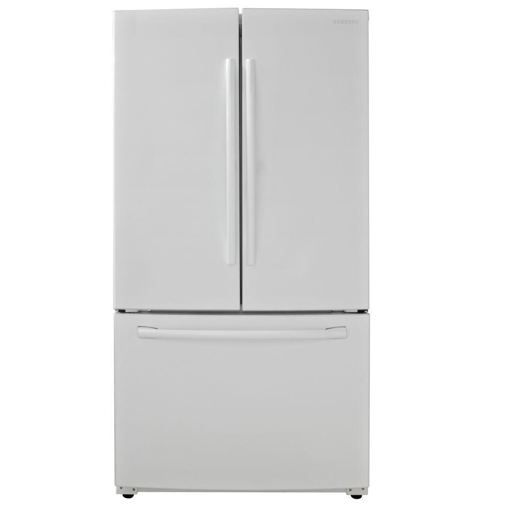 Samsung 25.5 cu. ft. French Door Refrigerator in WhiteRF260BEAEWW