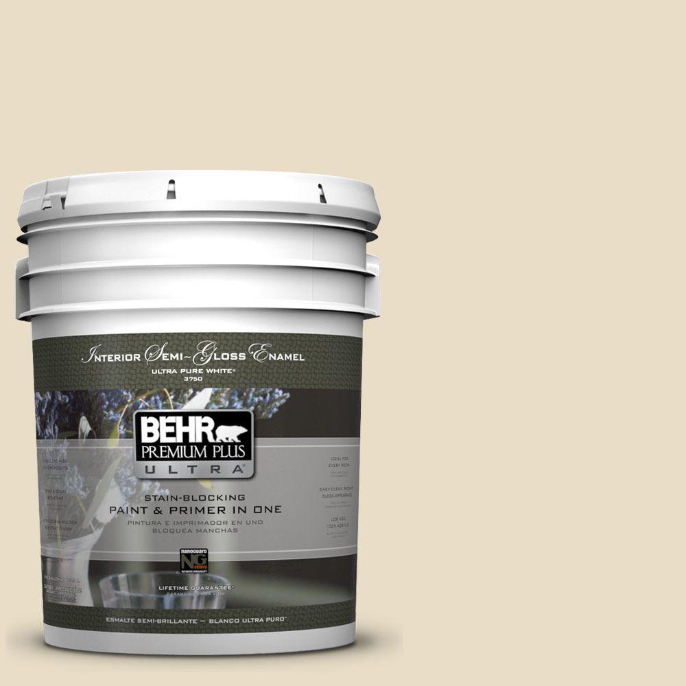 Behr Premium Plus Ultra 5 Gal Ecc 17 2 Dry Creek Semi Gloss Enamel Behr Premium Plus Ultra 5 Gal Ecc 17 2 Dry Creek Semi