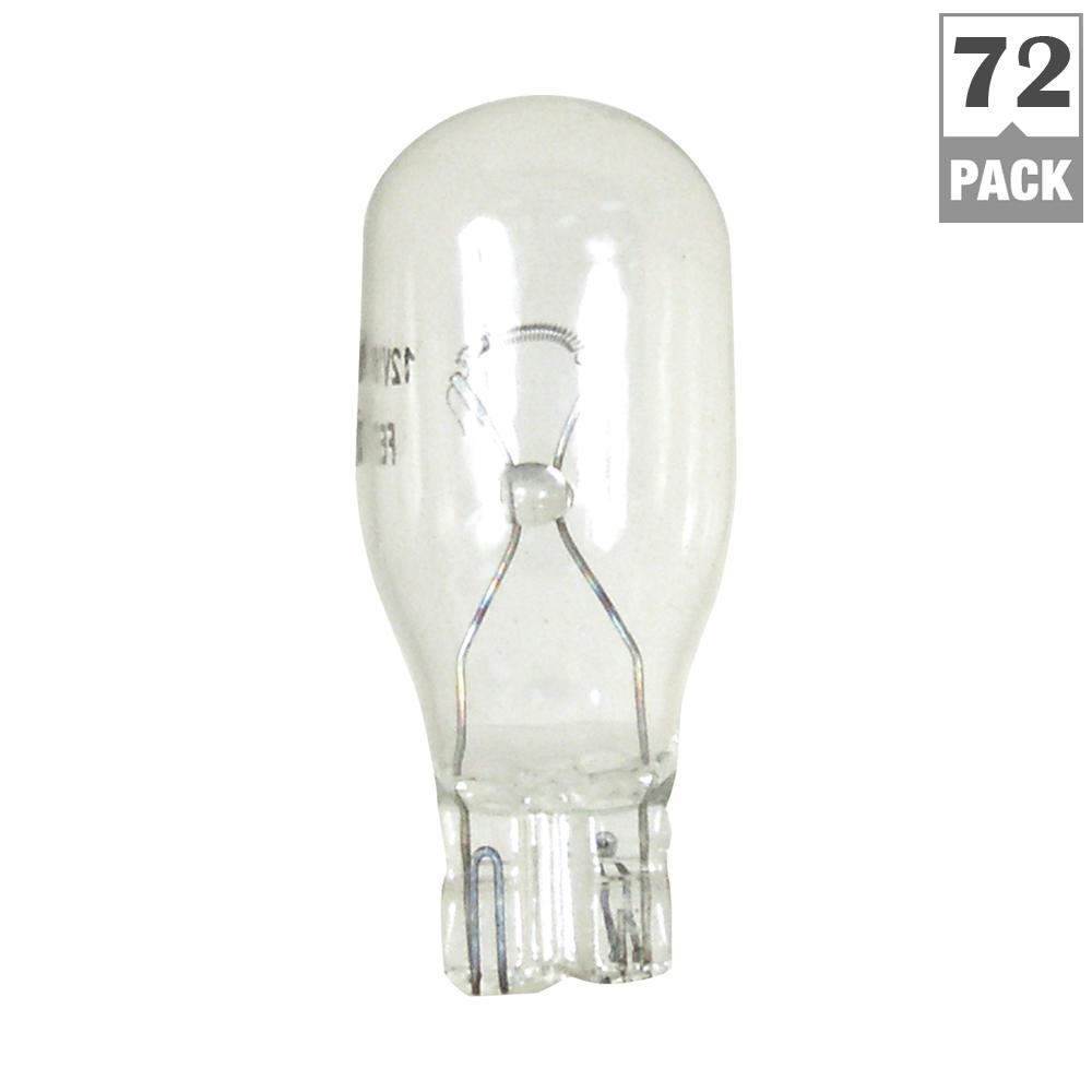 Wedge Specialty Halogen Bulbs Light The Home Depot Xenon 5 Watt Warm White 3000k Dimmable Halogen Wedge Base 12 Volt