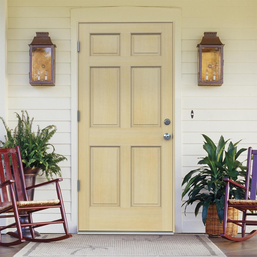 Unfinished Wood - Front Doors - Exterior Doors - The Home Depot