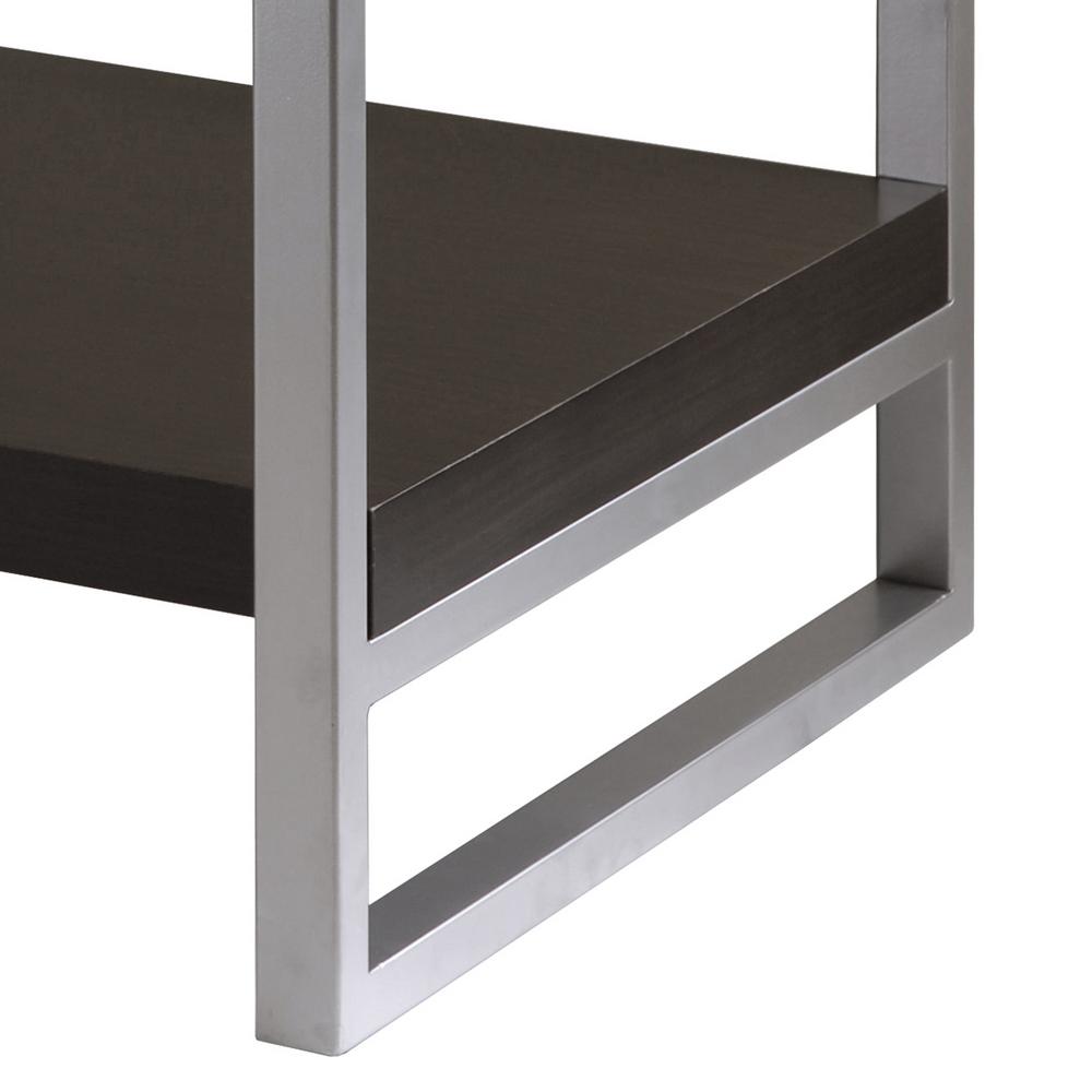 Winsome Wood Jared Espresso End Table 93418 The Home Depot