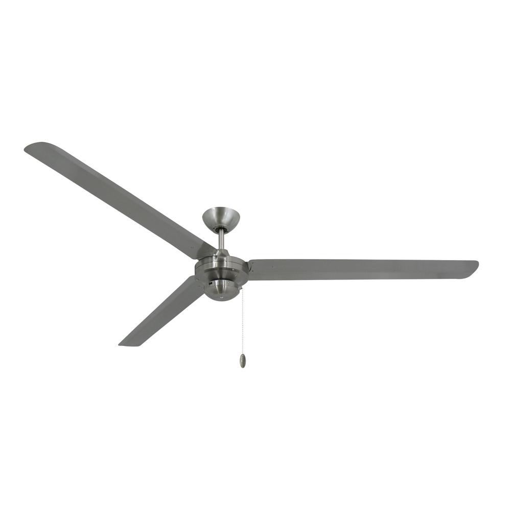 Troposair Tornado 72 In Indoor Outdoor Stainless Steel S316 Ceiling Indoor Outdoor Stainless Steel S316 Ceiling Fan