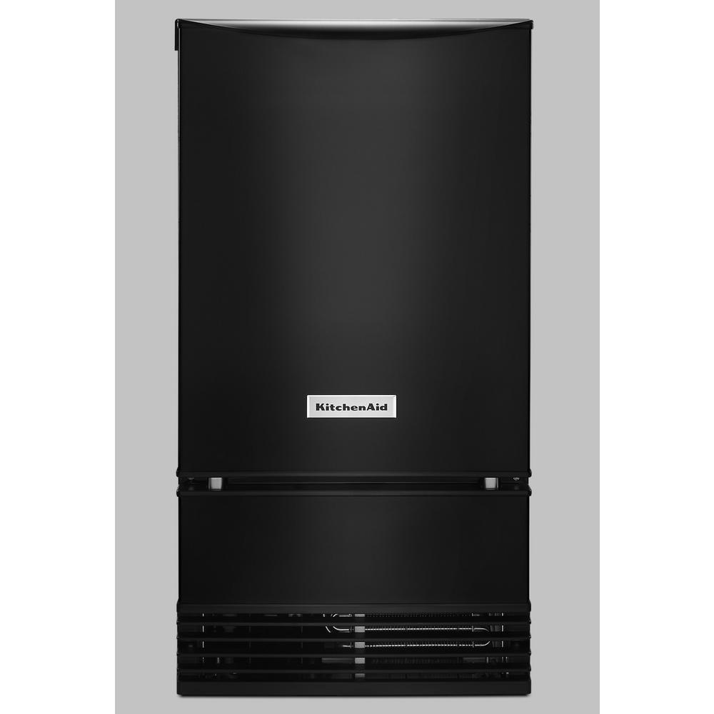 Kitchenaid 18 In 50 Lb Built Ice Maker Printshield Black Stainless