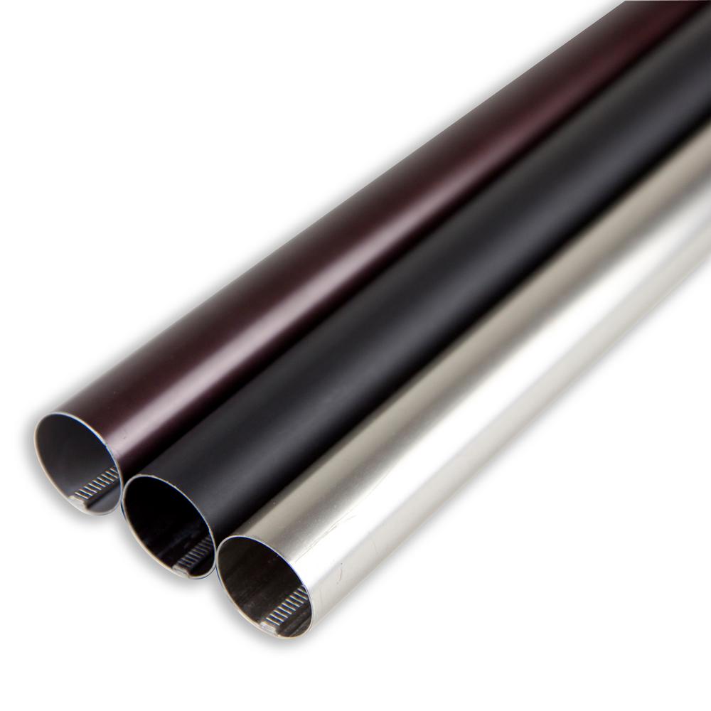Rod Desyne 1 In Diameter Closet Pole Single Curtain Rod 8 Ft