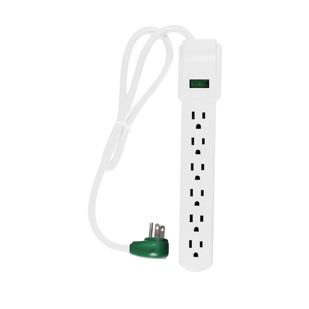 Power Strip Surge Protector Extension Cord Plug Electric Strip Breaker 6905