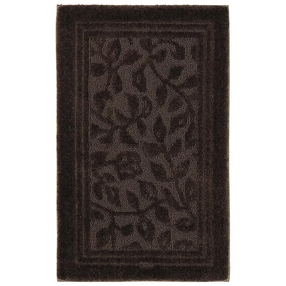 chocolate brown bath mat