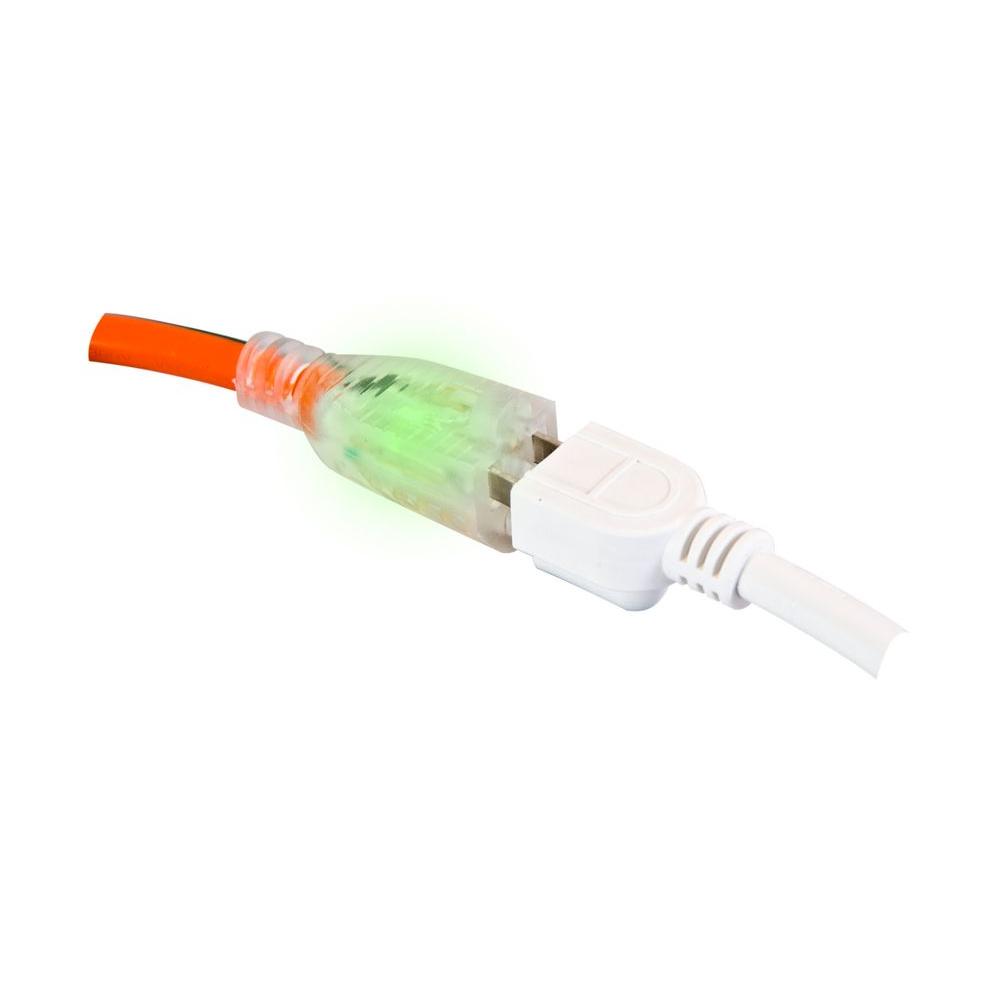 GoGreen Power GG-13700-16//3 100 SJTW Outdoor Extension Cord New Lighted End