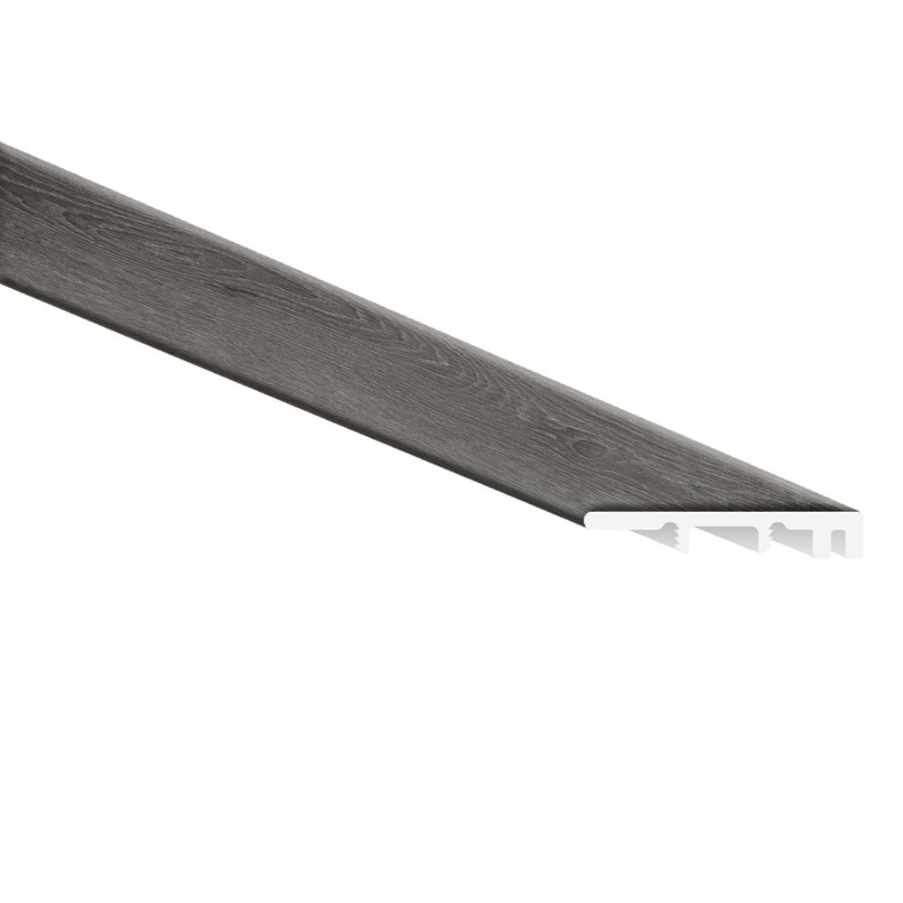 MSI Provance Gray 3/4 in. T x 2 3/4 in. W x 94 in. L Luxury Vinyl Flush