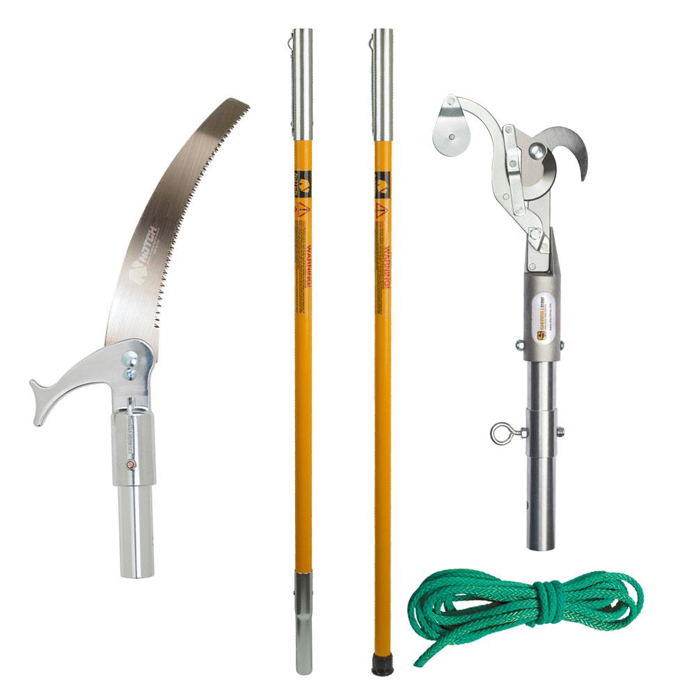 Notch 15 inch Blade with 12 ft. Fiberglass Pole Pruner by Notch