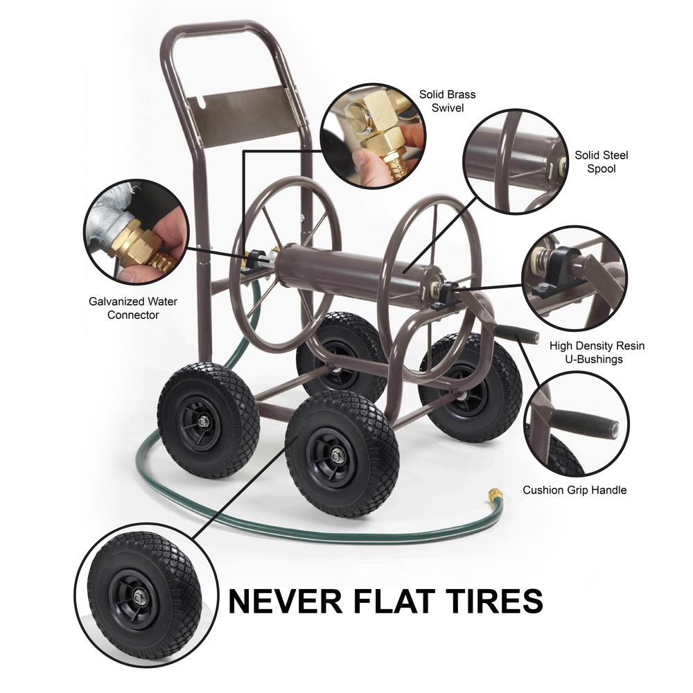 Hampton Bay 4 Wheel Hose Cart 840 Hb The Home Depot - Member S Mark Garden Hose Reel Cart Parts Hampton Bay 4 Wheel Hose Cart 840 Hb The Home Depot - Member S Mark Garden Hose Reel Cart Parts