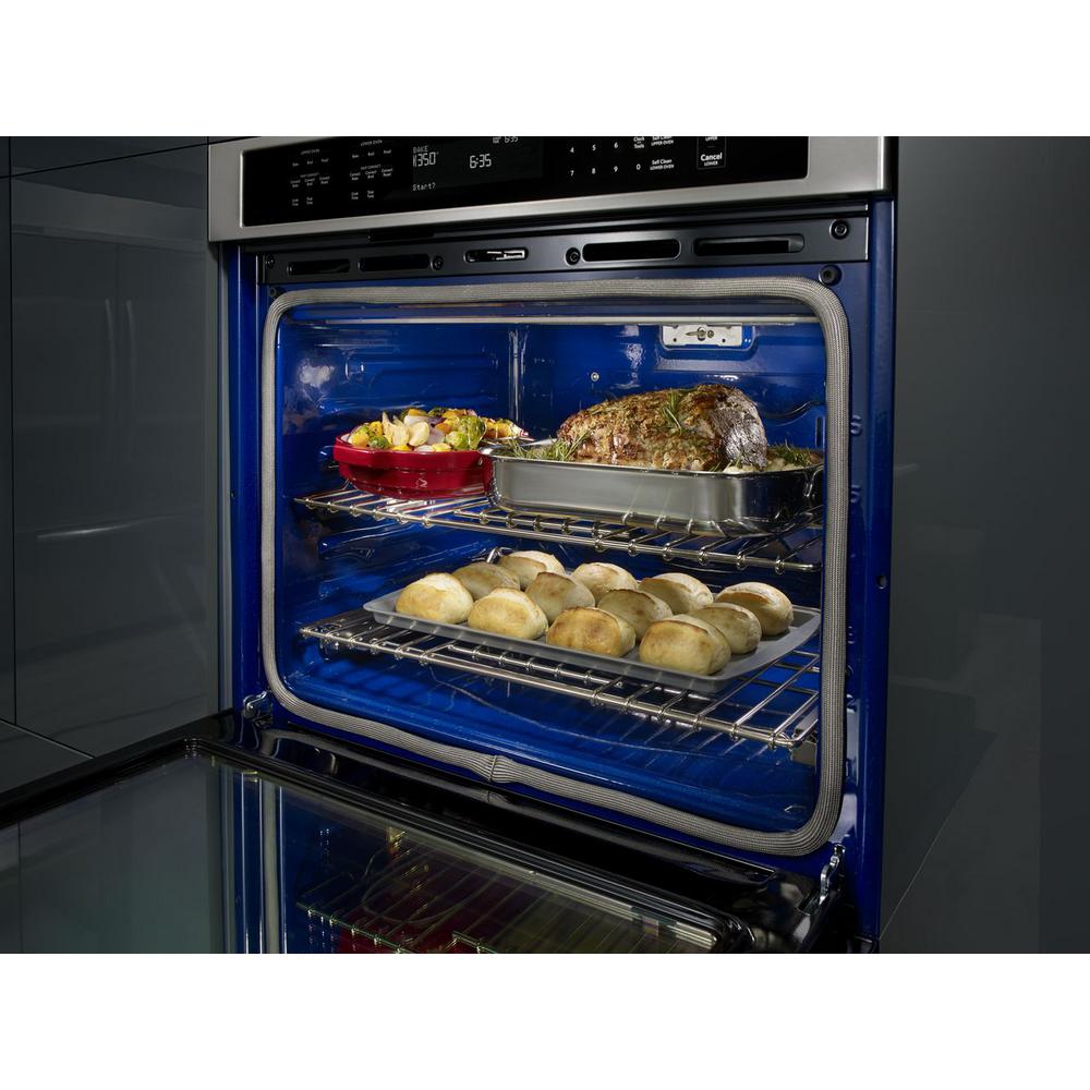Kitchenaid 27 In Double Electric Wall Oven Self Cleaning With Kitchenaid 27 In Double Electric Wall Oven Self Cleaning With