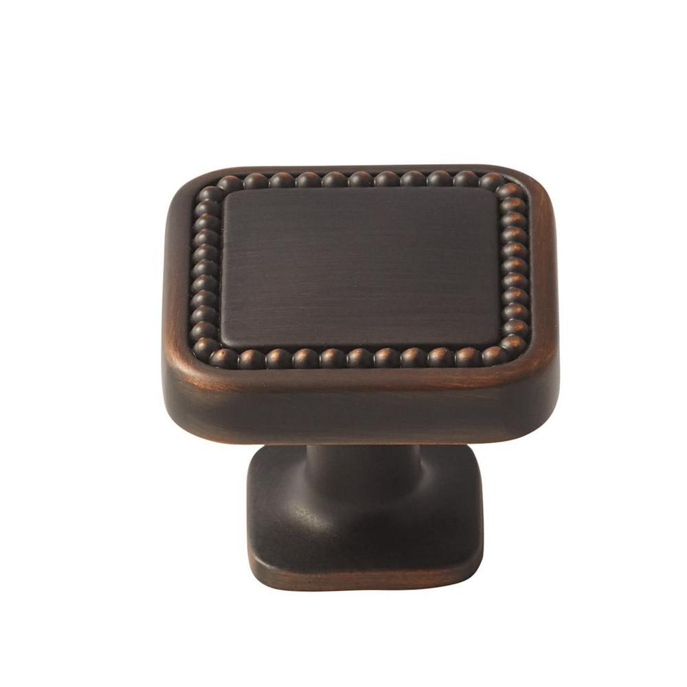 Amerock Mulholland 11/4 in. Oil Rubbed Bronze Rectangle Knob