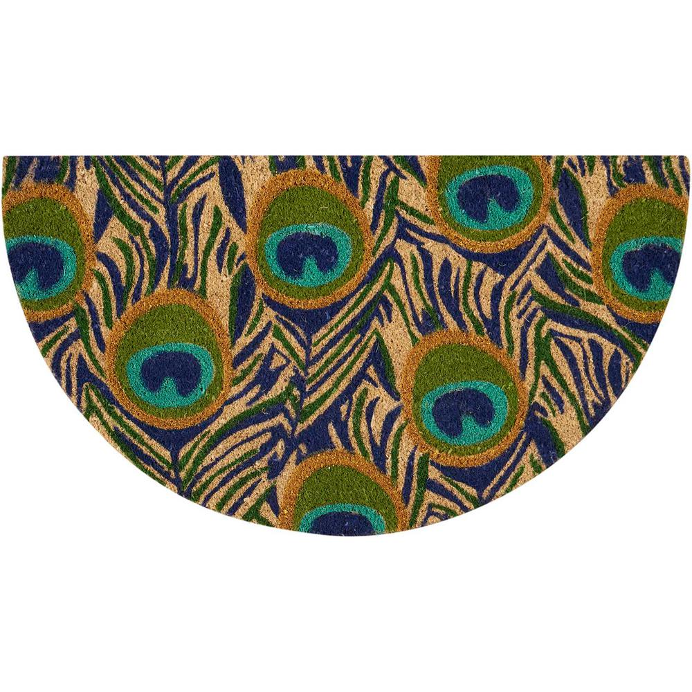 Green Half Circle Outdoor Rugs The Home Depot Area Rug