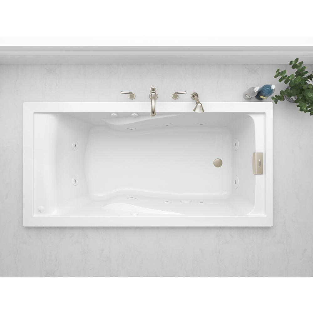 Reviews For American Standard Evolution Everclean 72 In X 36 In Whirlpool Tub In White 7236vc 020 The Home Depot