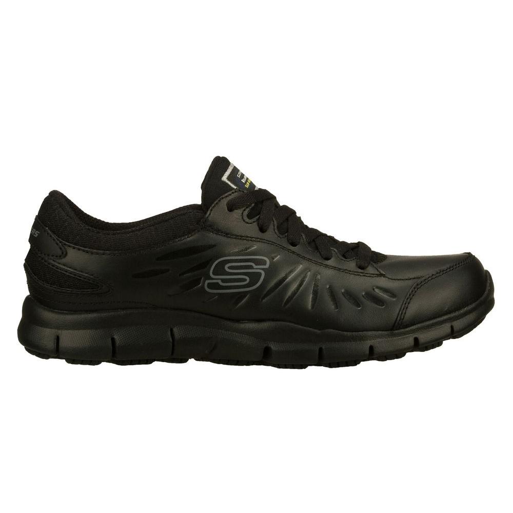 skechers memory foam black