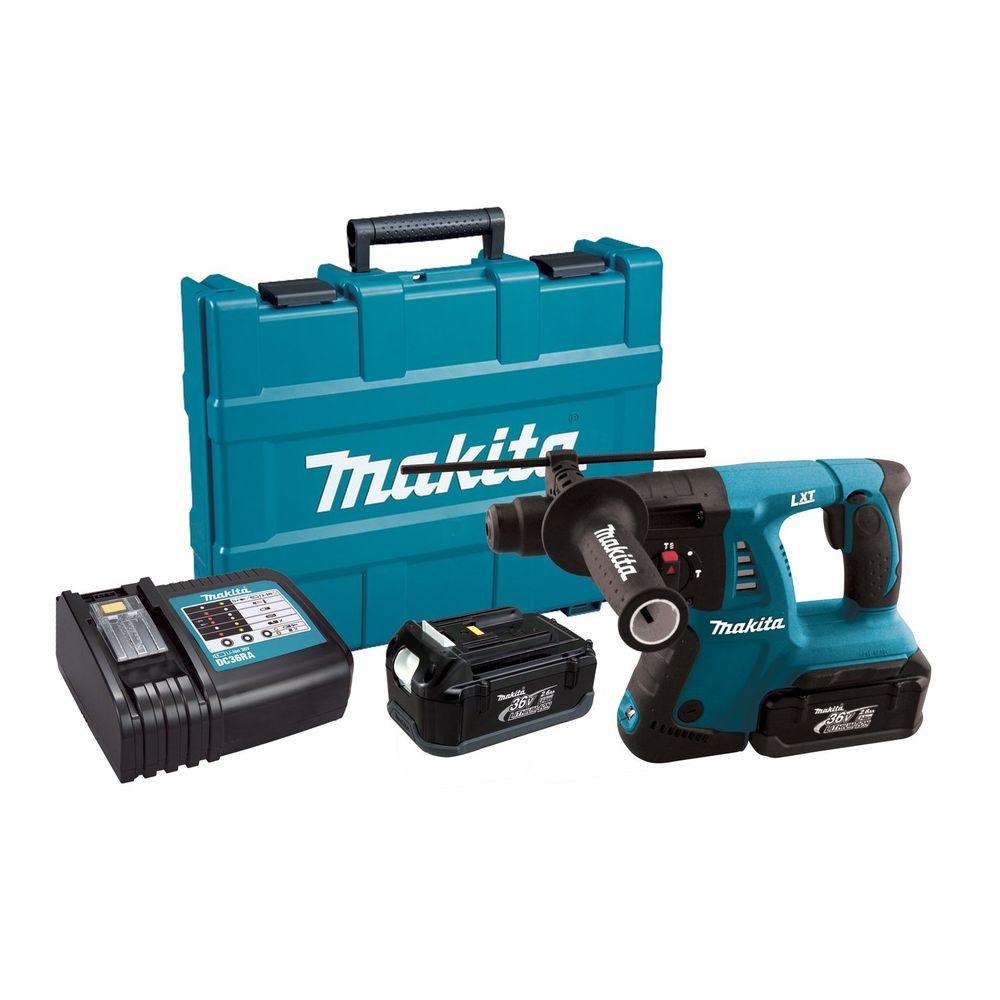 Makita 36Volt LXT LithiumIon 1 in. Cordless SDSPlus Rotary Hammer