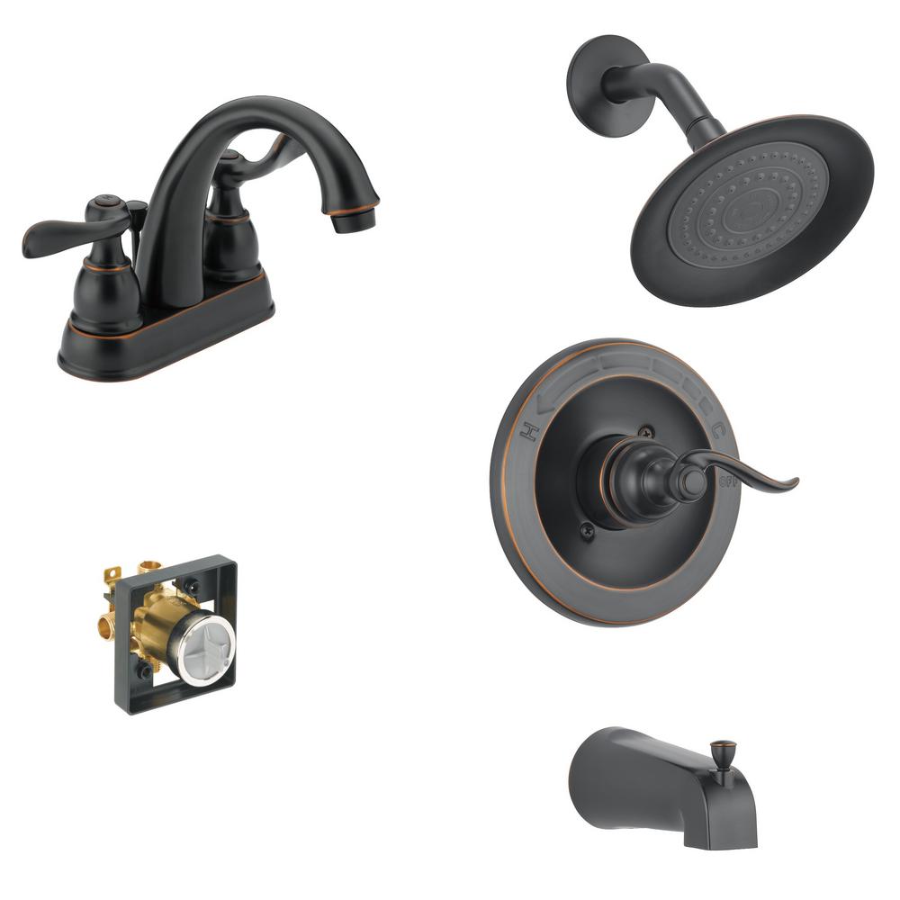 Delta Windemere 4 In Centerset 2 Handle Bathroom Faucet Bundle Centerset 2 Handle Bathroom Faucet