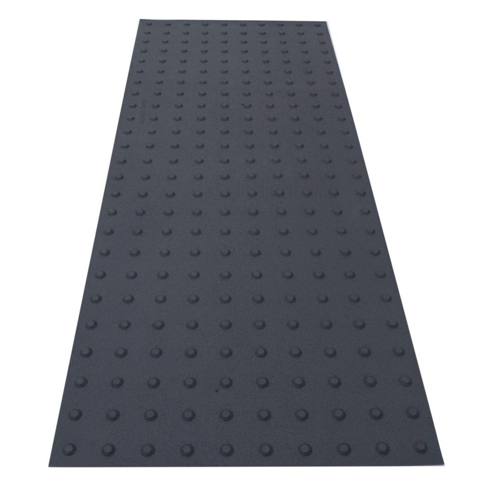 Safety Step TD SSTD PowerBond 24 in. x 5 ft. Dark Gray ADA Warning