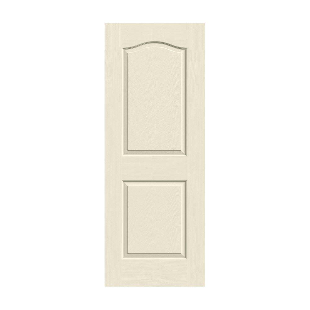 Jeld Wen 24 In X 80 In Camden Primed Textured Molded Composite