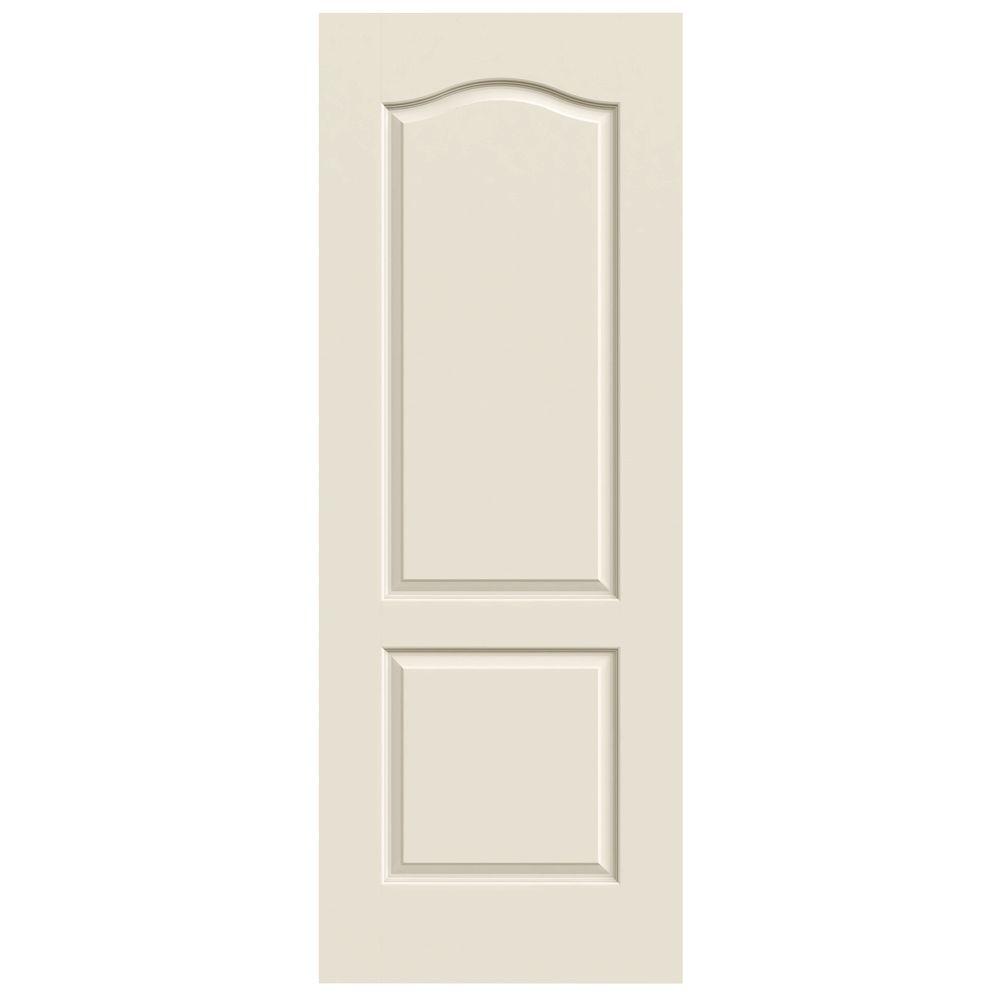 JELDWEN 32 in. x 80 in. Princeton Primed Smooth Molded Composite MDF