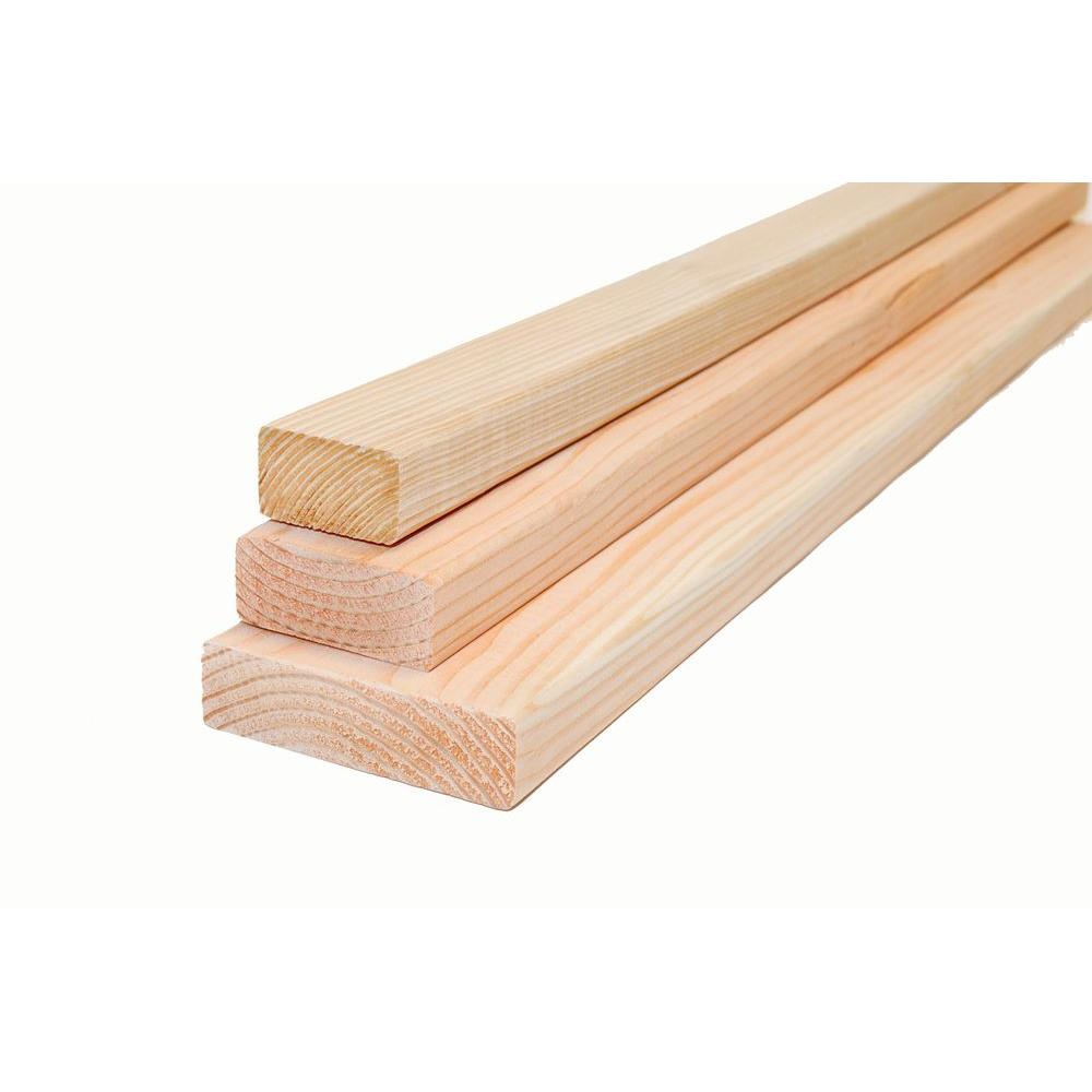 2 in. x 4 in. x 96 in. Prime Kiln-Dried Hem Fir Stud-186518 - The Home Depot