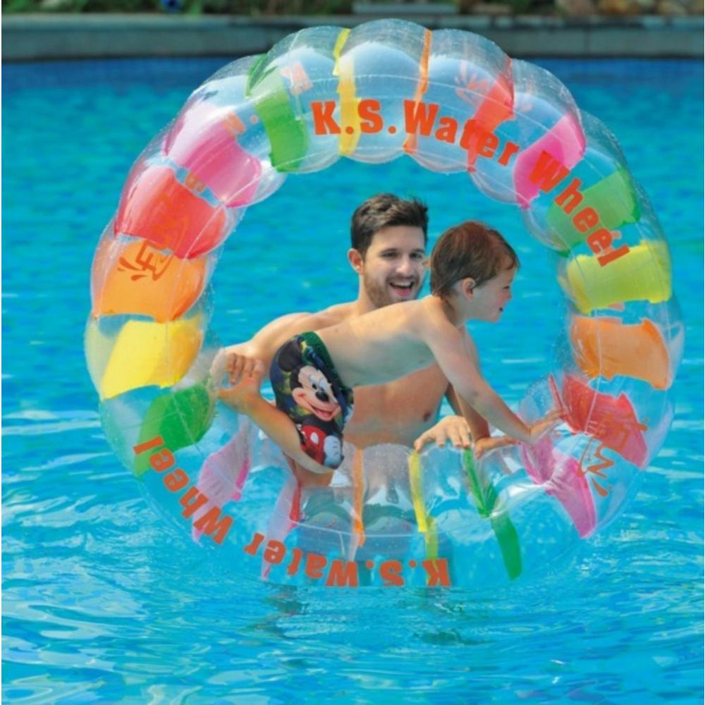 inflatable water wheel