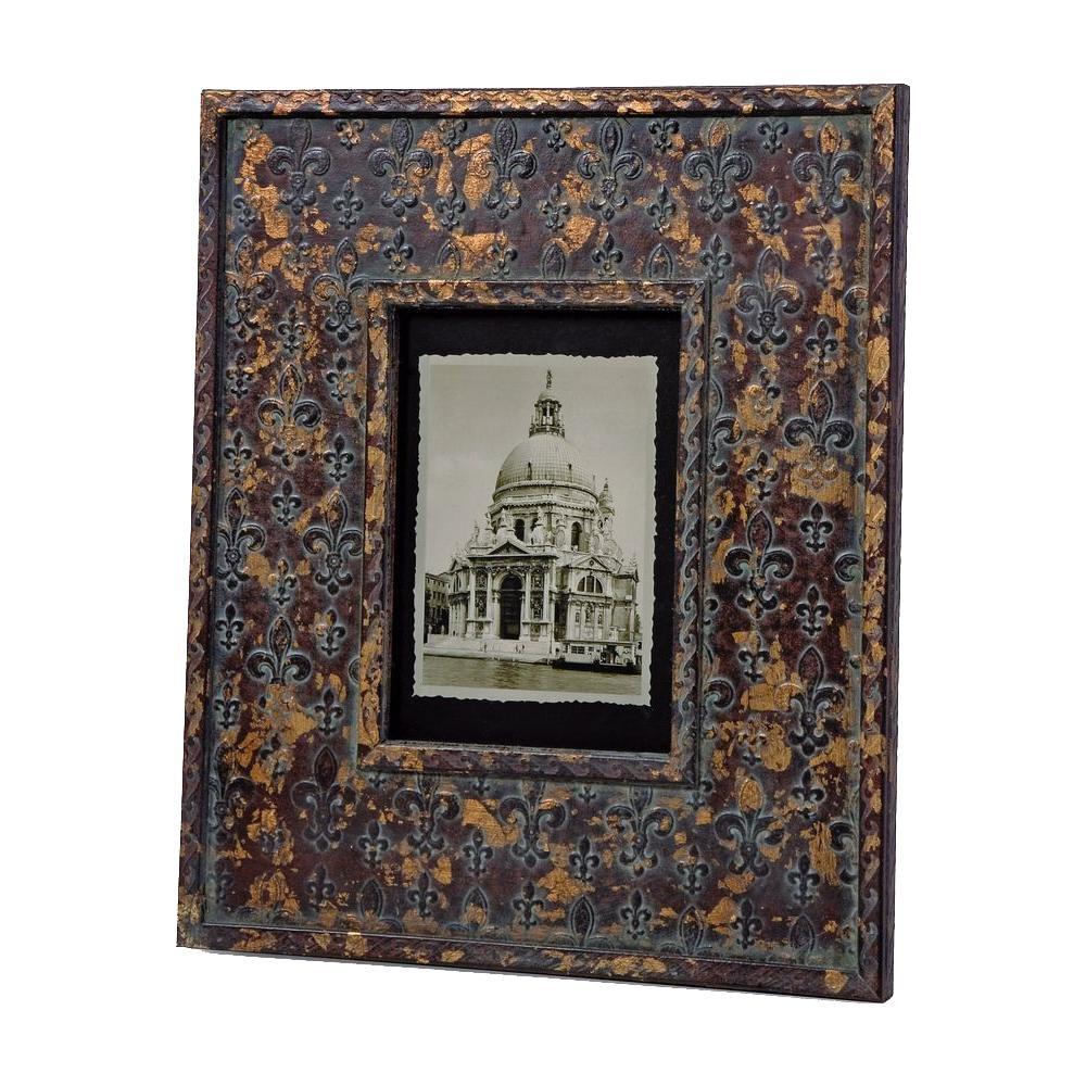 Filament Design Lenor 1Opening 5 in. x 7 in. Brown Picture Frame21046