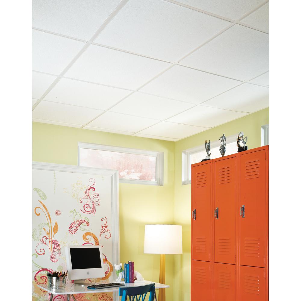 Armstrong Ceilings Sahara 2 Ft X 2 Ft Lay In Ceiling Panel 64 Sq Ft Case