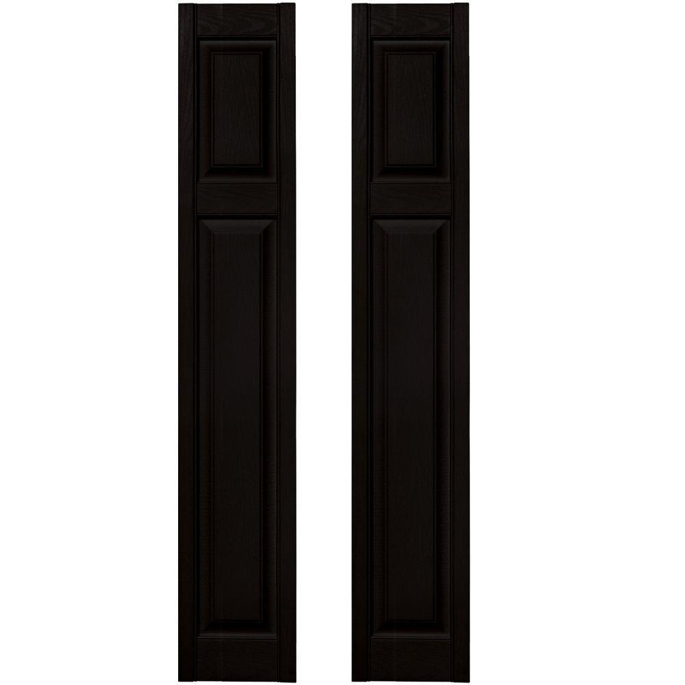 Builders Edge 12 in. x 67 in. Cottage Style RaisedPanel Vinyl Exterior