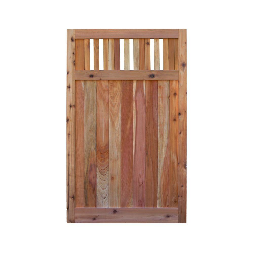 Wood Fence Gates Wood Fencing The Home Depot