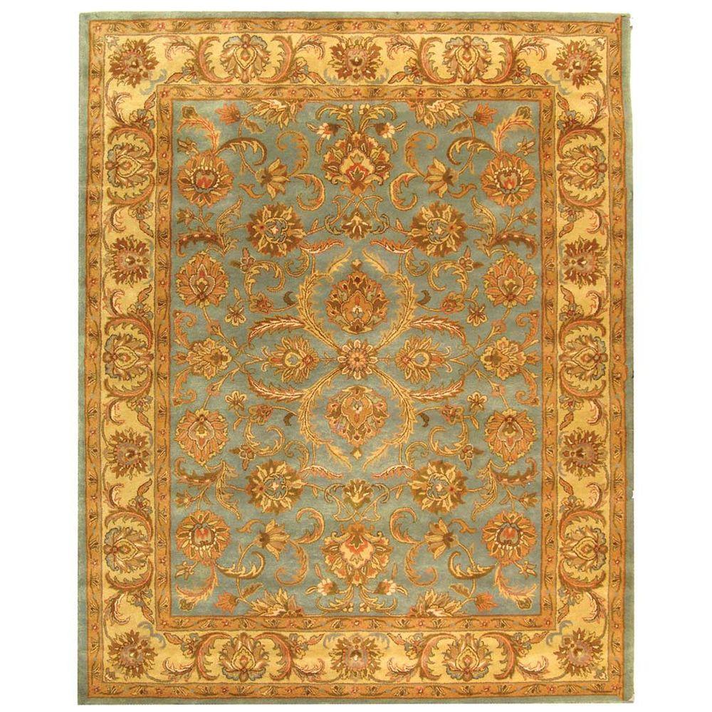 Safavieh Heritage Blue Beige 8 Ft X 11 Area Rug