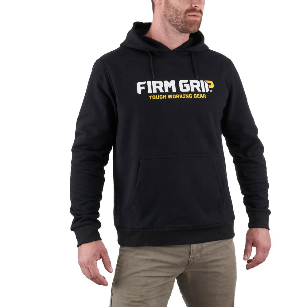 large black sweatshirt