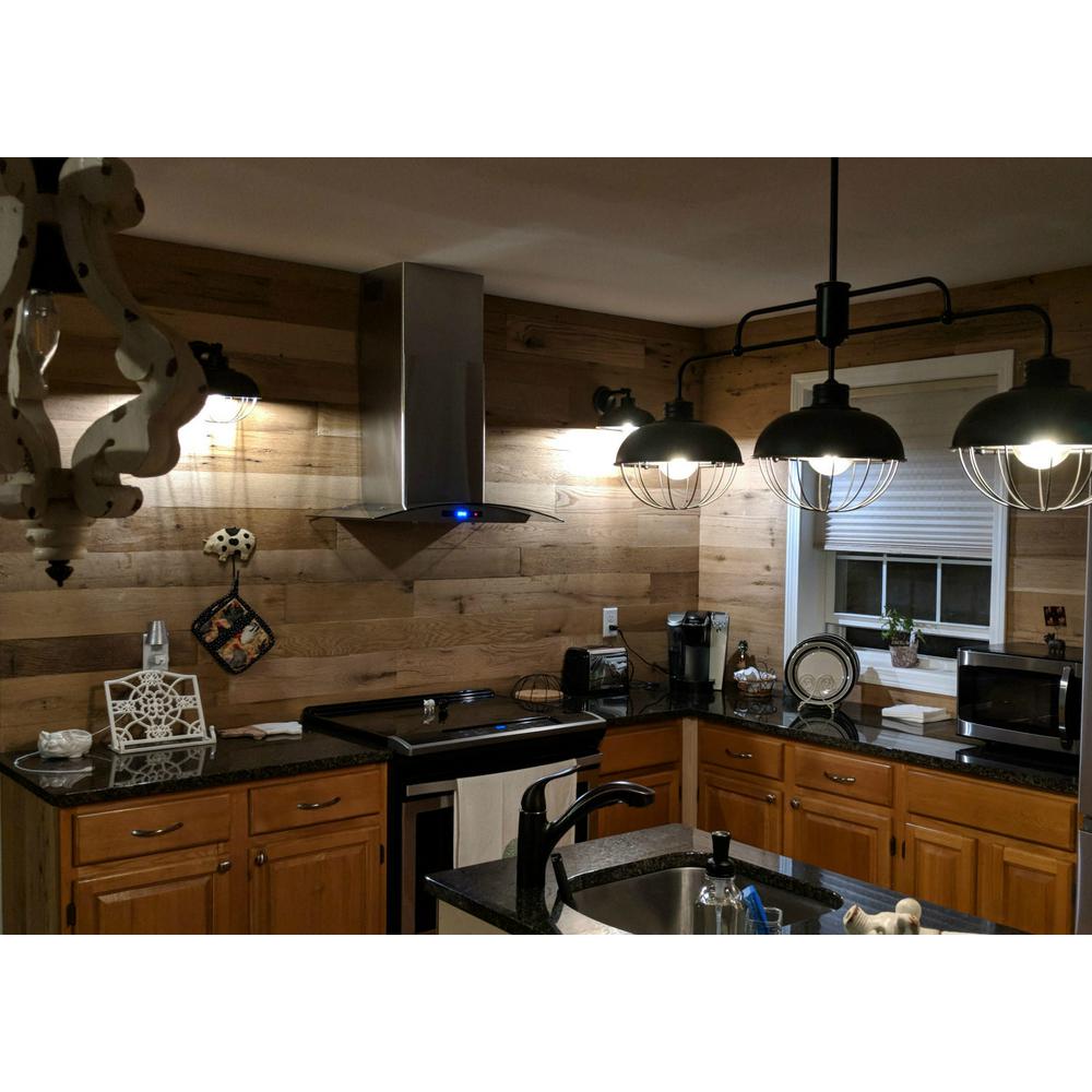 Wood Work Wall Decals Decor The Home Depot Width Weathered Antique Oak Reclaimed Barnwood Wall