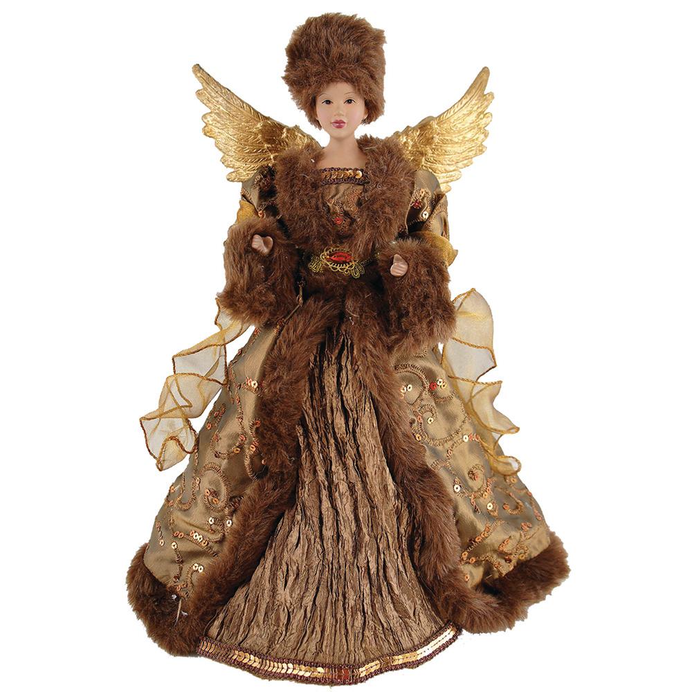 Santa S Work 17 In African American Earthly Angel Tree Topper African American Earthly Angel