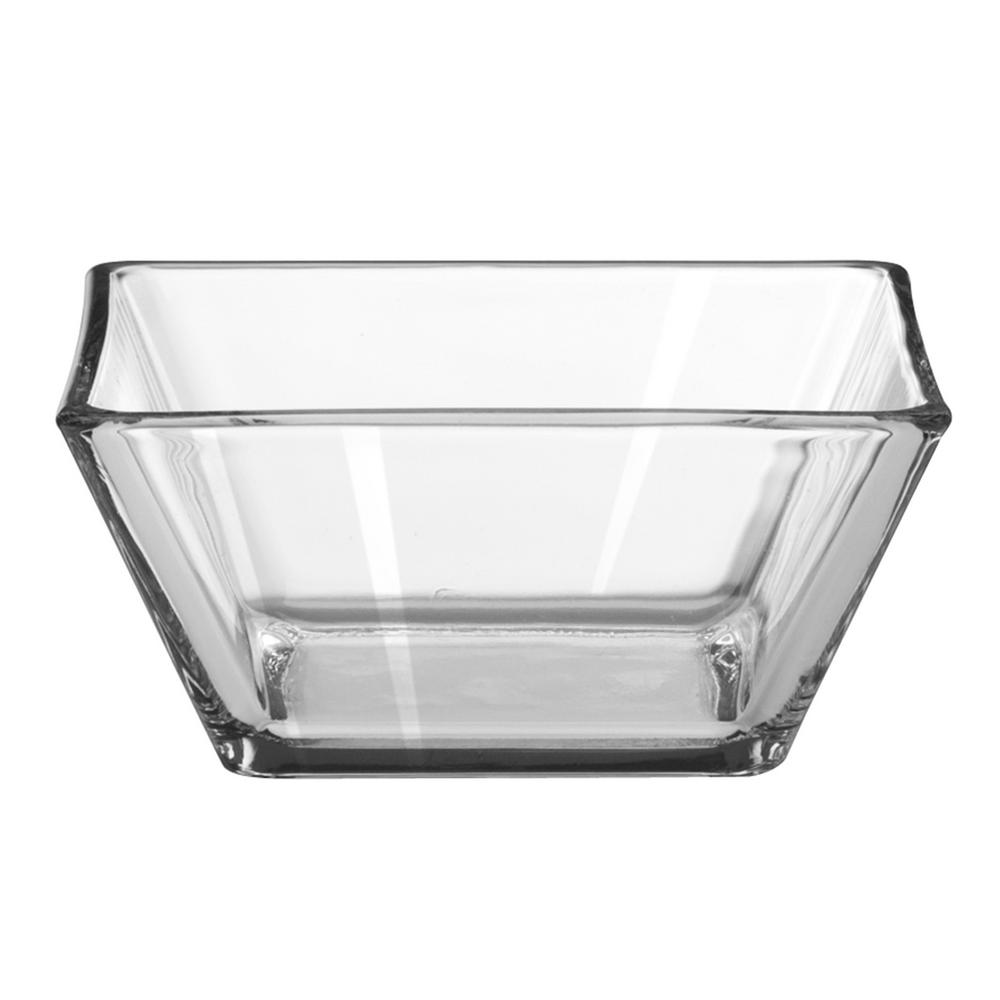Libbey Tempo 5.5 in.12Piece Clear Glass Bowl Set1794710 The Home Depot