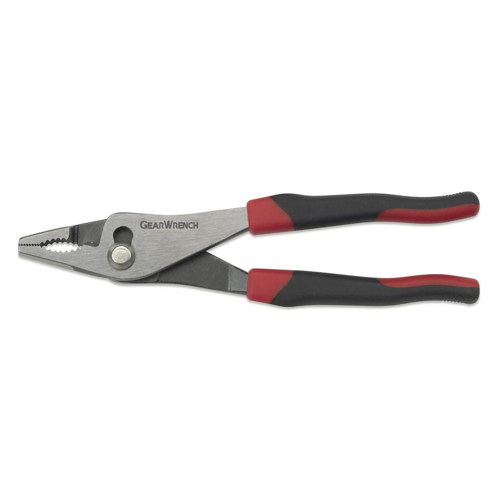 GEARWRENCH 8 in. Dual Material Slip Joint Pliers82014 The Home Depot