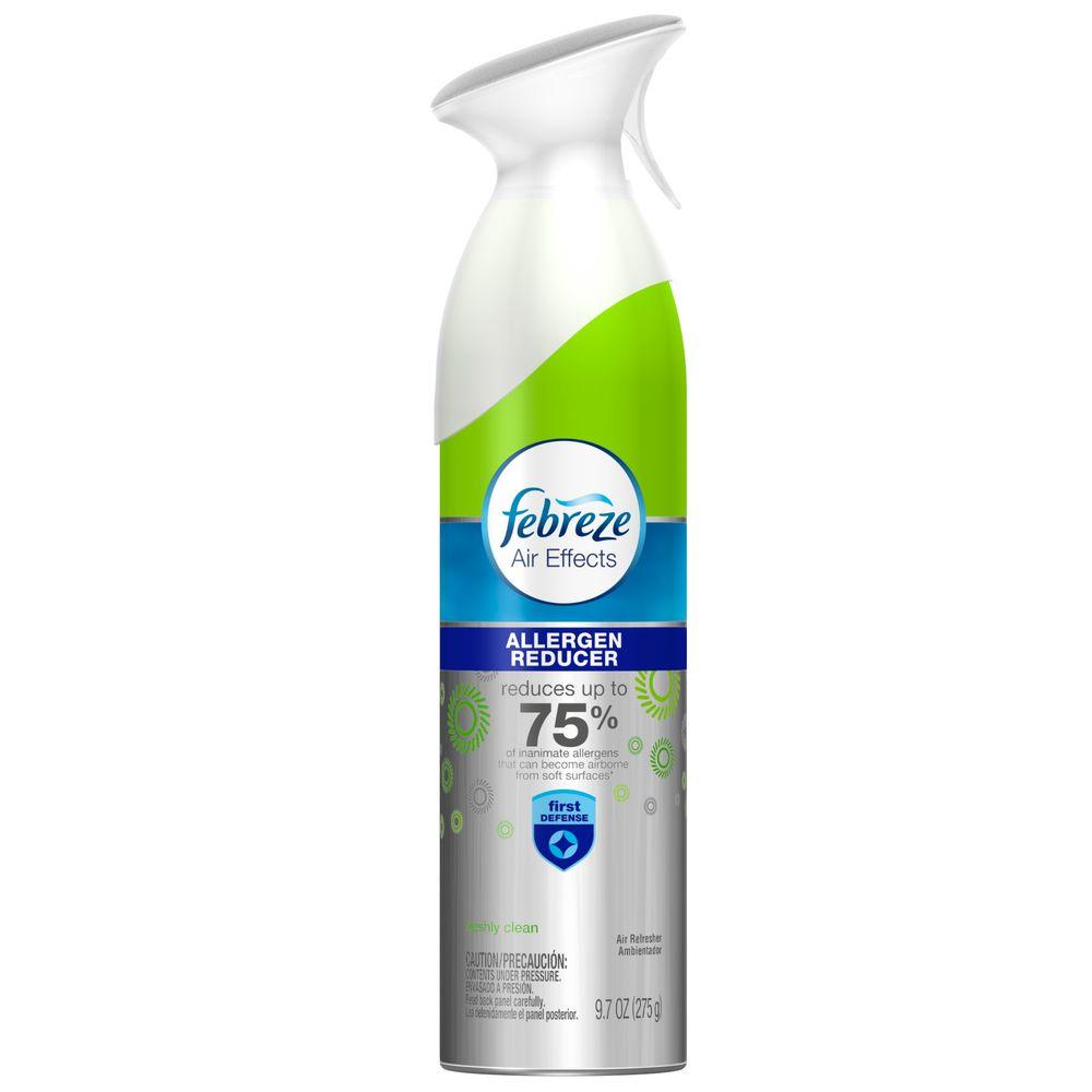 freshener air b&q Spray Reducer 9.7 Clean Febreze Air 003700088764 Effects Freshener oz. Air Allergen Freshly