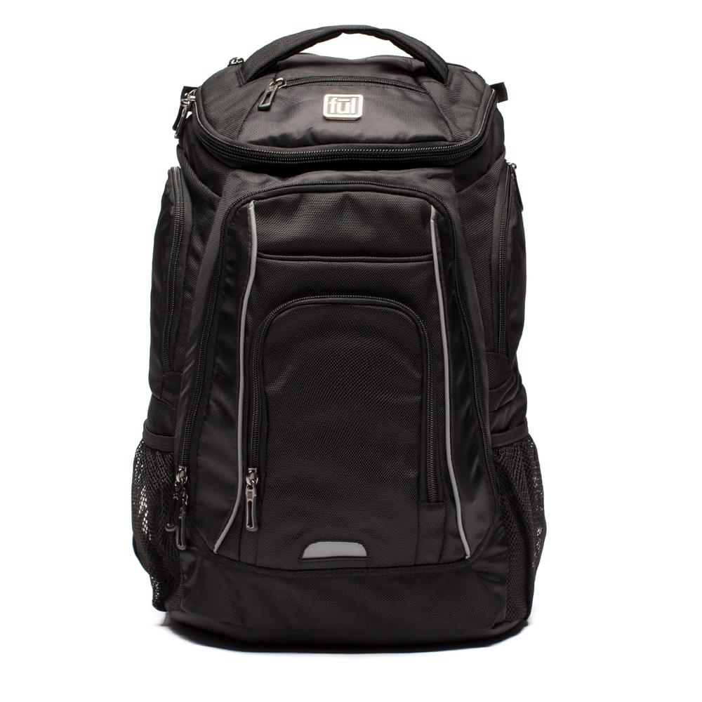 UPC 888783563192 product image for Edrik Black Padded Laptop Backpack and Fits Up to 17 in. Laptops | upcitemdb.com