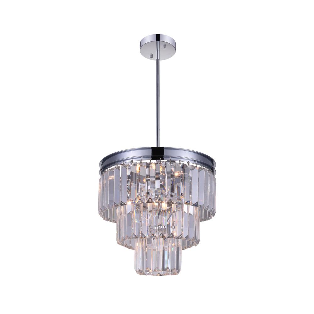 Cwi Lighting Weiss 8 Light Chrome Chandelier Cwi Lighting Weiss 8 Light Chrome Chandelier